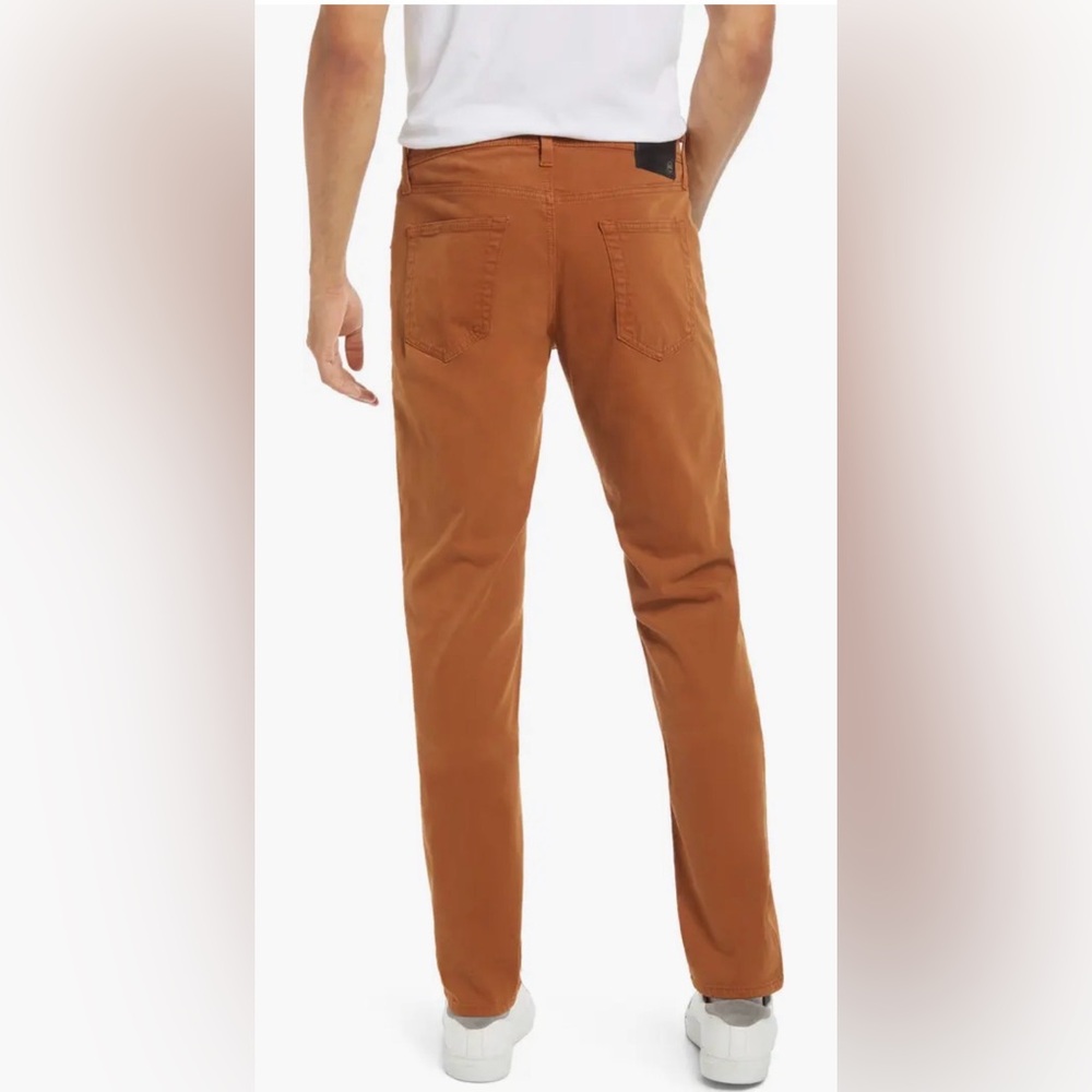 Men's AG Tellis Slim Fit Sateen Pants - Picture 2 of 7
